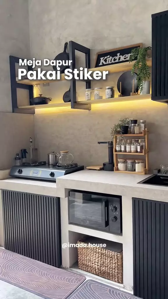 dapur industrial minimalis cantik  © 2025 TikTok dapur industrial minimalis cantik  © 2025 TikTok