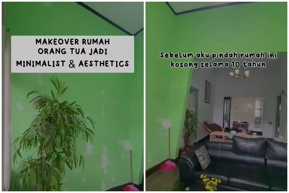 Wanita ini makeover rumah jadul milik orang tua jadi hunian impian serba estetik, intip 9 potretnya