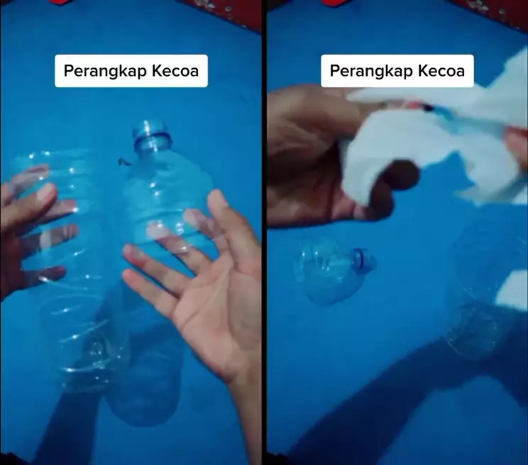 basmi kecoak pakai botol bekas © 2025 TikTok