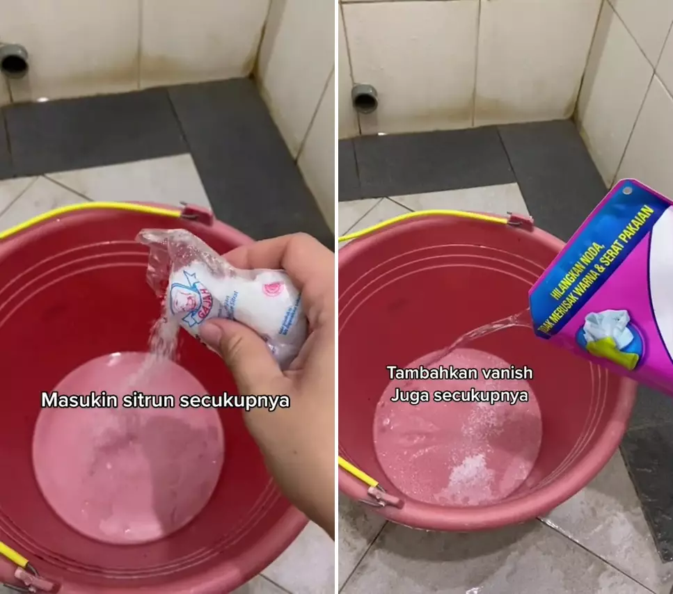 bersihkan kerak kamar mandi tanpa disikat © 2025 TikTok bersihkan kerak kamar mandi tanpa disikat © 2025 TikTok