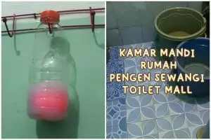 Cara membuat pewangi kamar mandi gunakan tambahan 2 bahan dapur, modal cuma Rp4 ribu