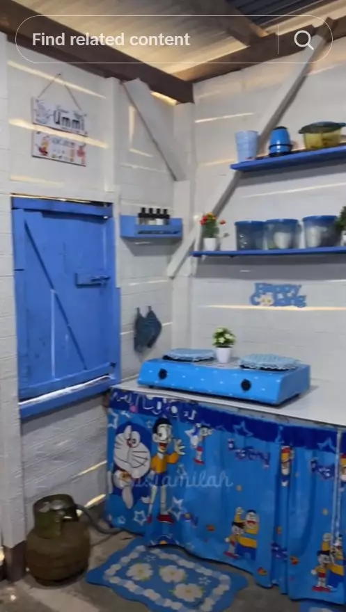 makeover dapur kayu buluk modal dibawah 100 ribu © TikTok makeover dapur kayu buluk modal dibawah 100 ribu © TikTok