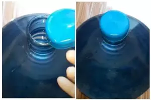 Trik jitu membuka tutup galon isi ulang tanpa pisau atau gunting, bikin kagum tak pakai alat apa pun