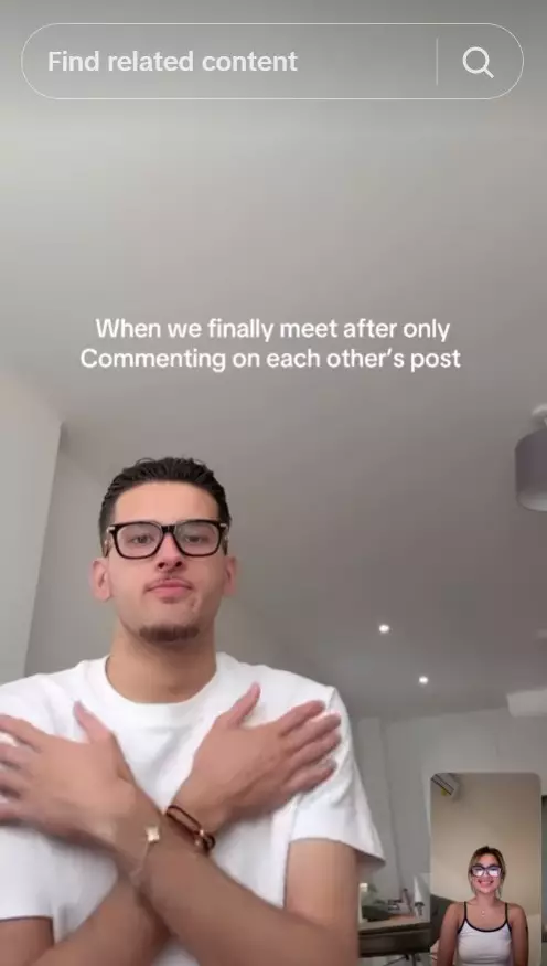 Jennifer Coppen Justin Hubner video call © TikTok