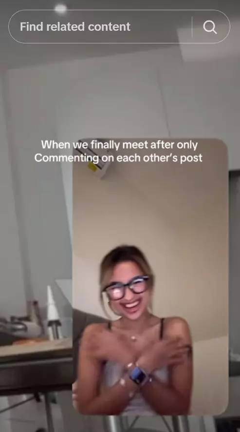 Jennifer Coppen Justin Hubner video call © TikTok