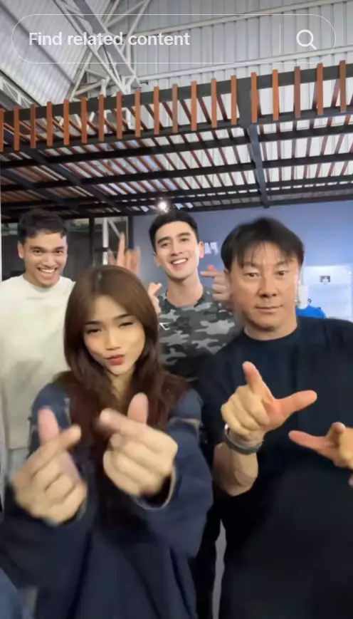  Verrell Bramasta main Padel bareng Shin Tae-yong © Instagram