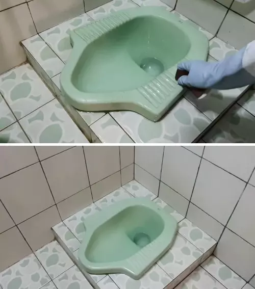 bersihkan kerak kloset bahan murah © 2025 YouTube