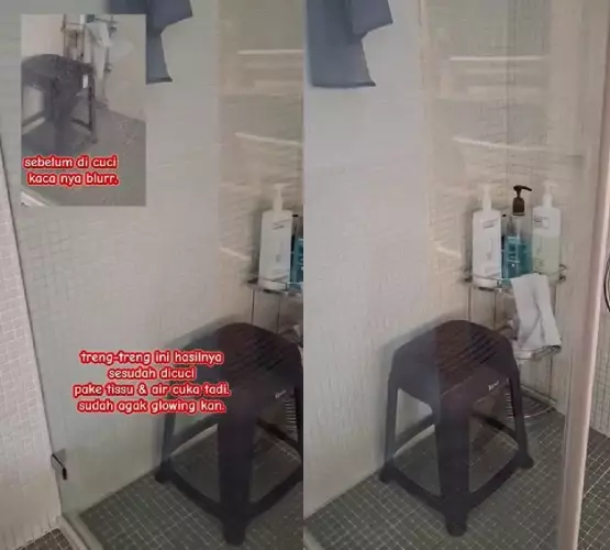 hilangkan noda jamur kaca kamar mandi 1 jam © YouTube hilangkan noda jamur kaca kamar mandi 1 jam © YouTube