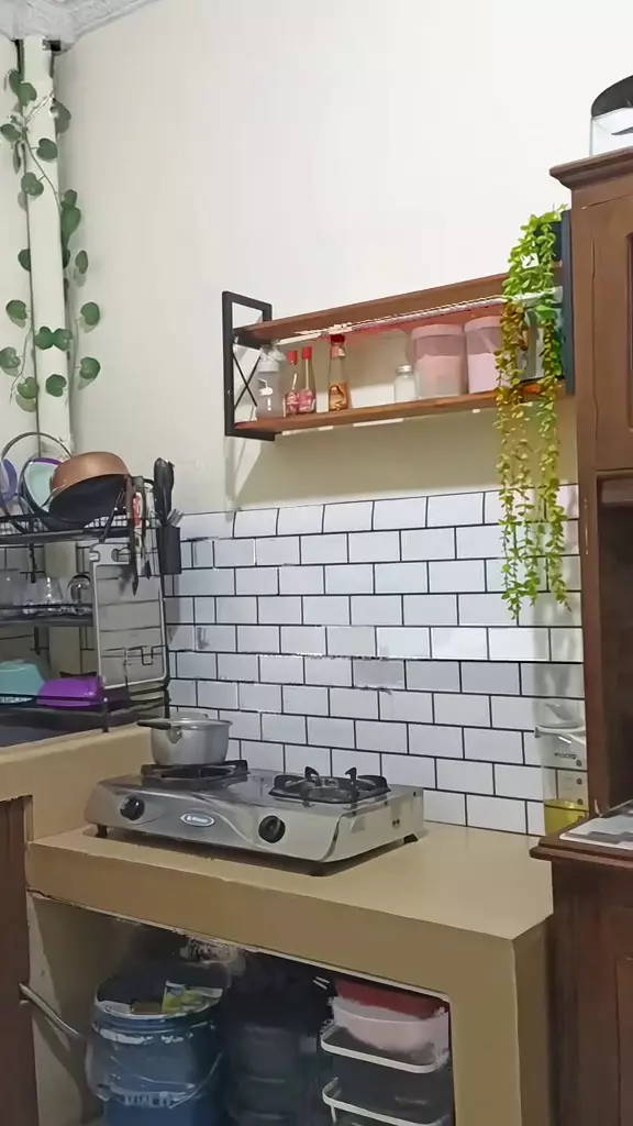 makeover dapur mertua jadi estetik © 2025 TikTok