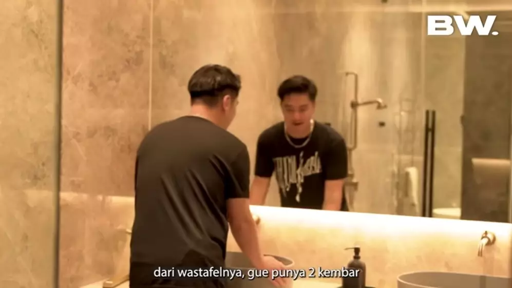 kamar mandi Boy William canggih © YouTube