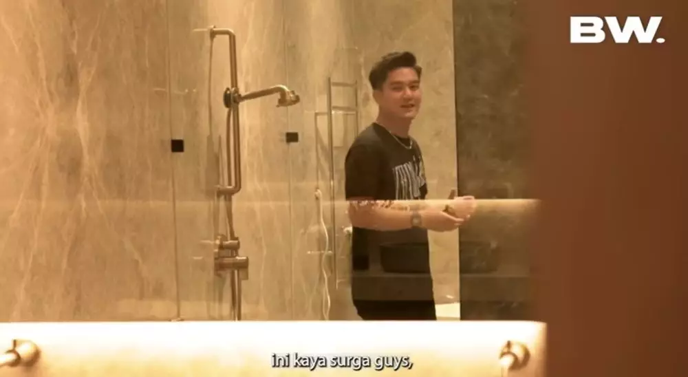 kamar mandi Boy William canggih © YouTube