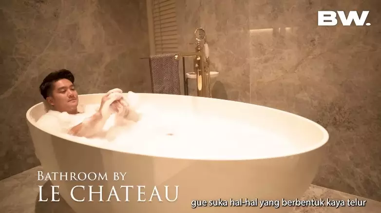 kamar mandi Boy William canggih © YouTube