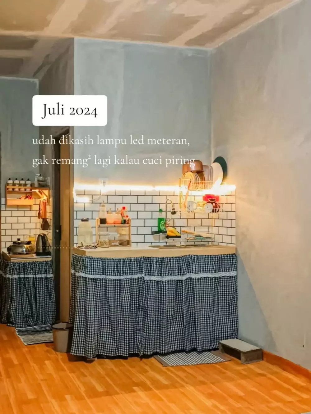 renovasi dapur sementara estetiknya bikin kagum © TikTok renovasi dapur sementara estetiknya bikin kagum © TikTok