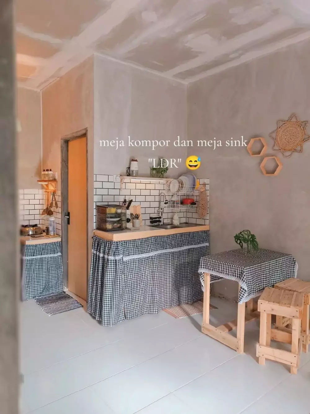 renovasi dapur sementara estetiknya bikin kagum © TikTok renovasi dapur sementara estetiknya bikin kagum © TikTok