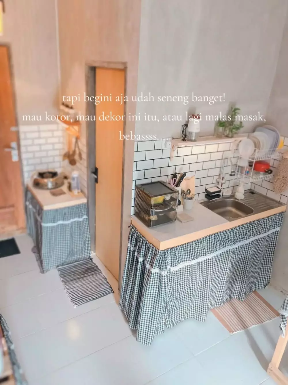 renovasi dapur sementara estetiknya bikin kagum © TikTok renovasi dapur sementara estetiknya bikin kagum © TikTok
