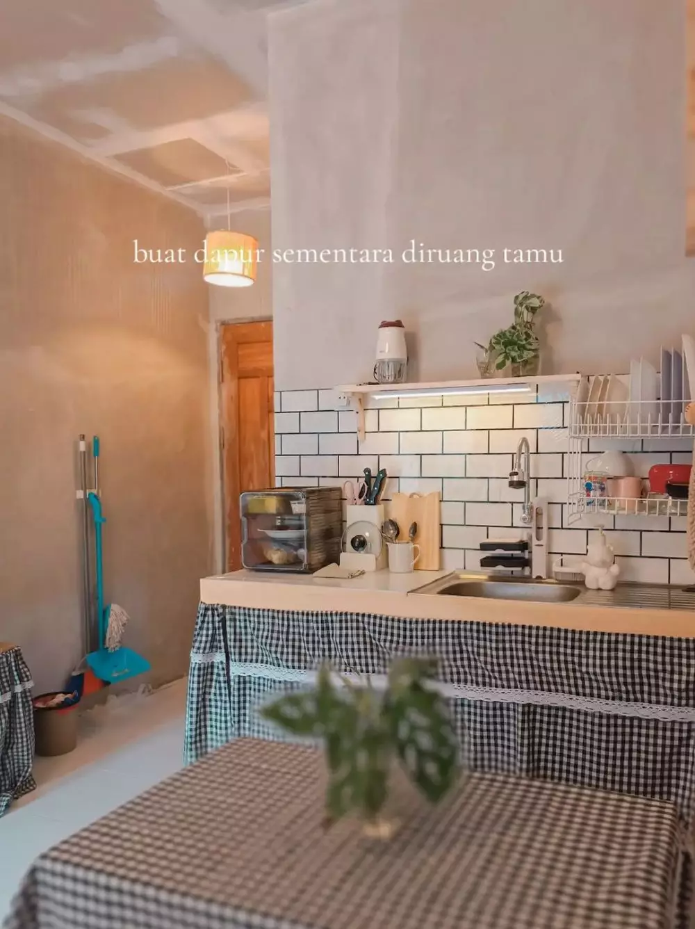 renovasi dapur sementara estetiknya bikin kagum © TikTok renovasi dapur sementara estetiknya bikin kagum © TikTok