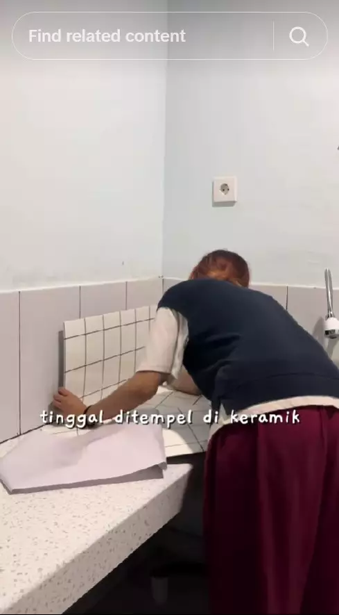 makeover dapur kos bak foto pinterest © TikTok makeover dapur kos bak foto pinterest © TikTok