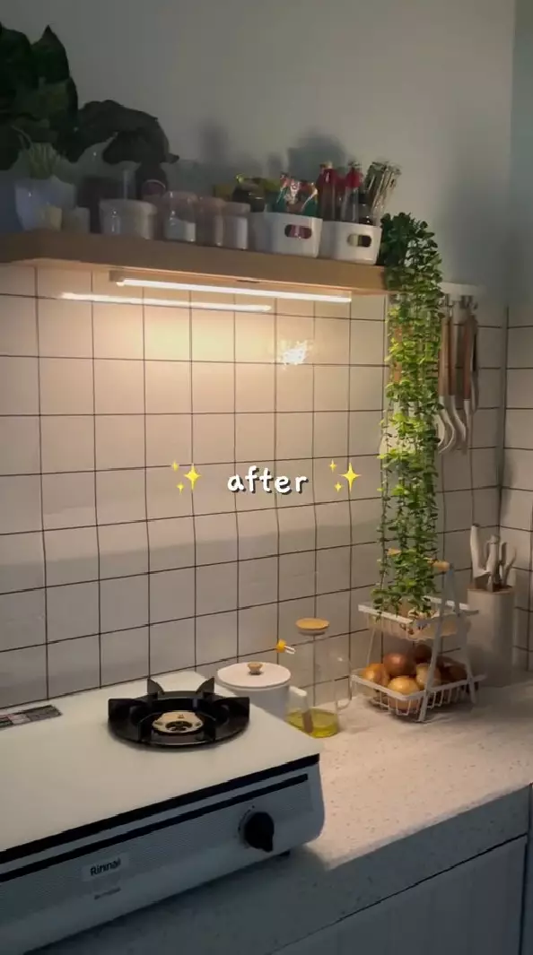 makeover dapur kos bak foto pinterest © TikTok makeover dapur kos bak foto pinterest © TikTok
