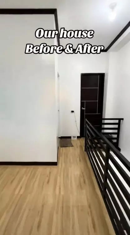 Rumah seng bak gudang rongsok direnovasi © TikTok