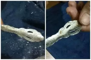 Cara praktis hilangkan noda karat pada sendok dengan 2 bahan dapur, bukan direndam cuka