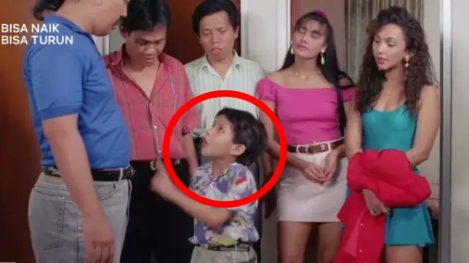 Bocah bandel di film Warkop DKI © Instagram