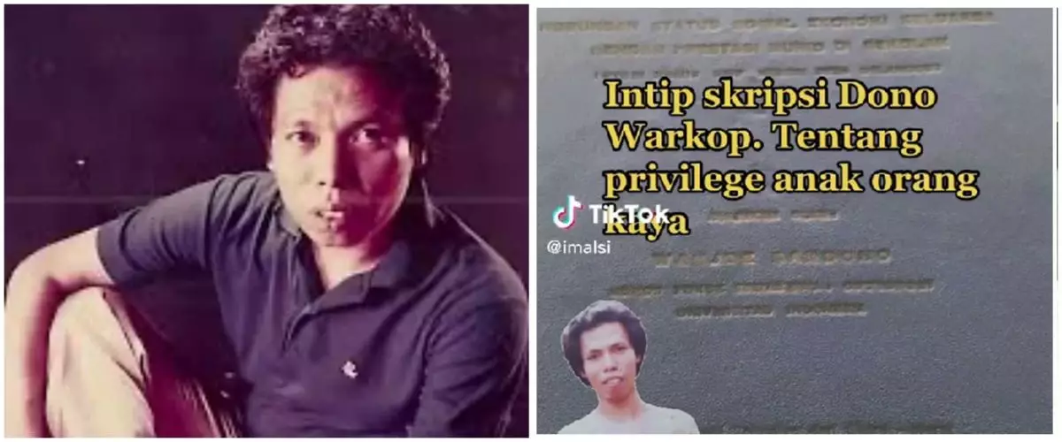 Skripsi Dono Warkop DKI tahun 1979 ini masih relate dengan Indonesia sekarang, begini isinya 