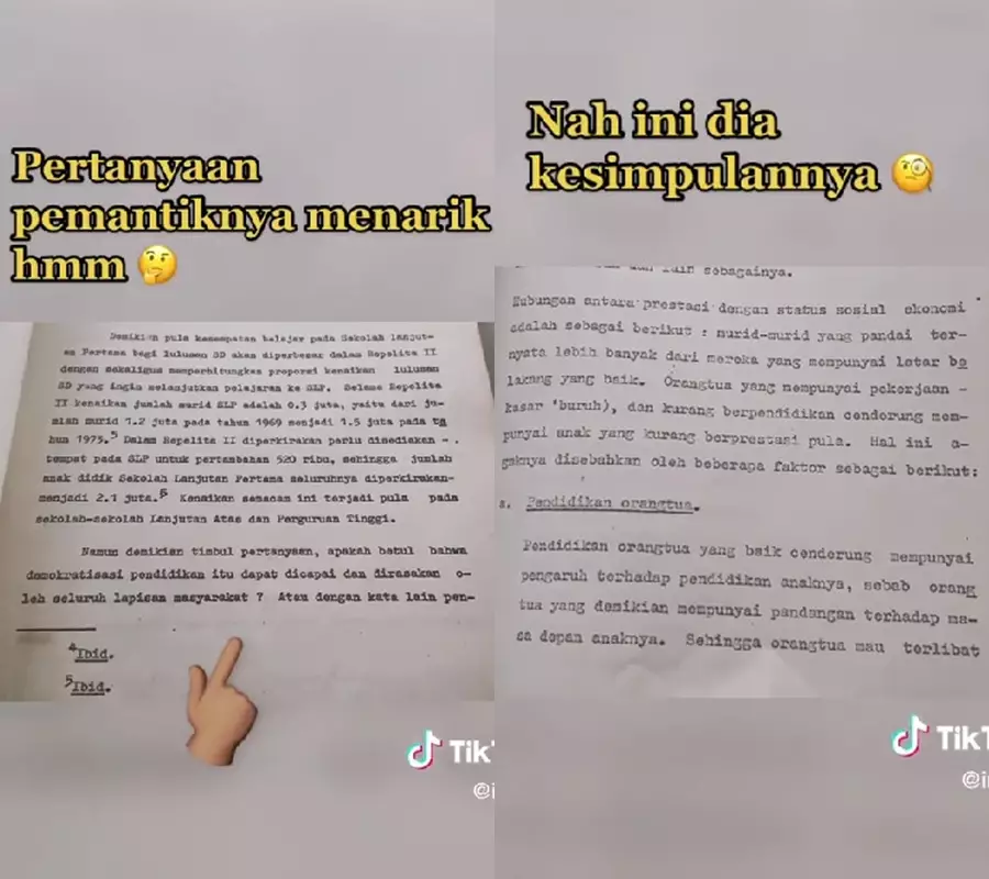 skripsi Dono Warkop DKI © TikTok/@imalsi 