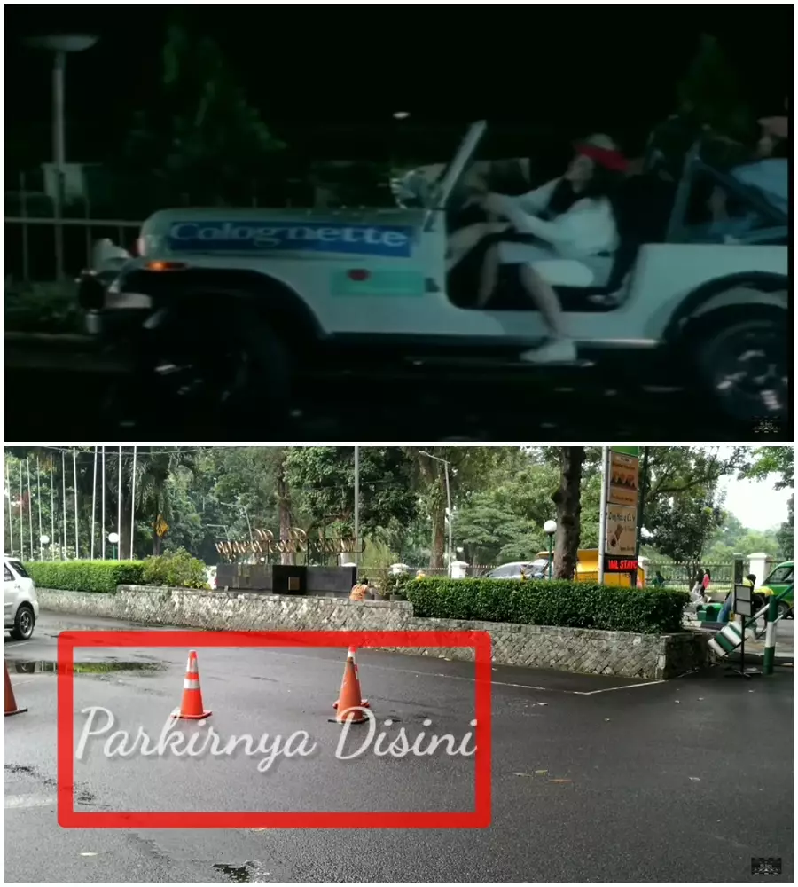 potret dulu dan kini hotel lokasi syuting Warkop © berbagai sumber