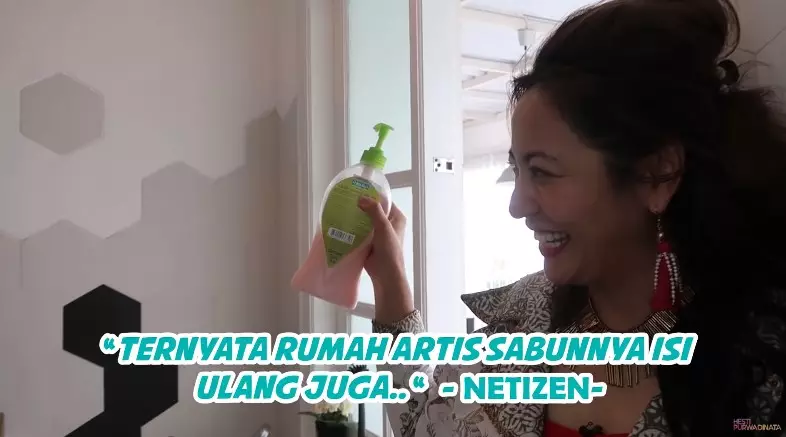 kamar mandi Hesti Purwadinata © YouTube