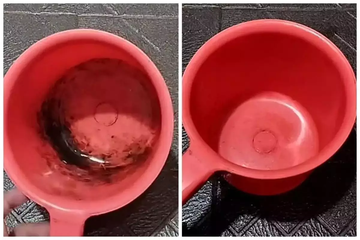 Cara ampuh bersihkan lumut di gayung kamar mandi pakai 1 bahan dapur, nyaman dipakai lagi