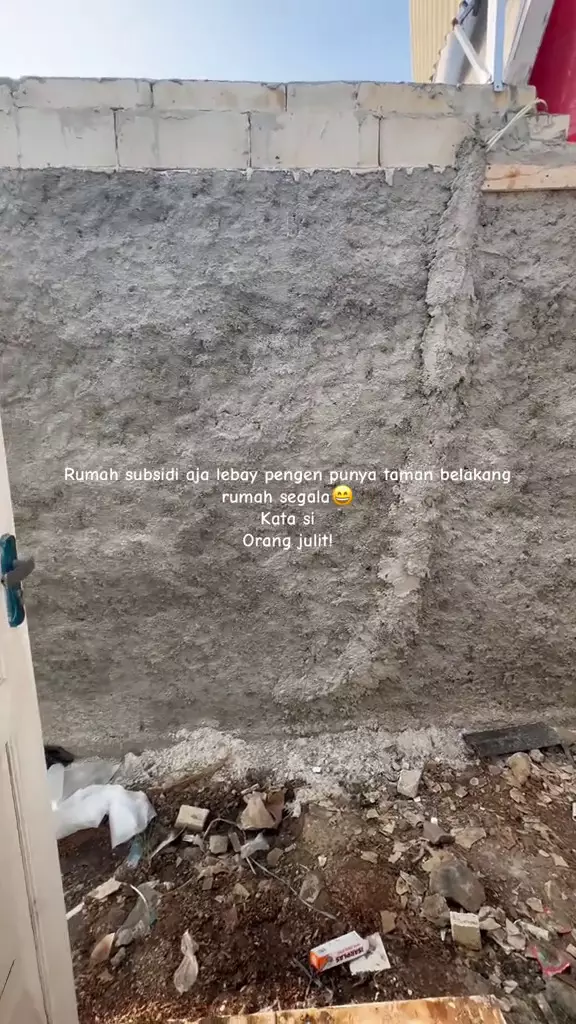 rumah subsidi diejek jadi apik © 2025 TikTok rumah subsidi diejek jadi apik © 2025 TikTok