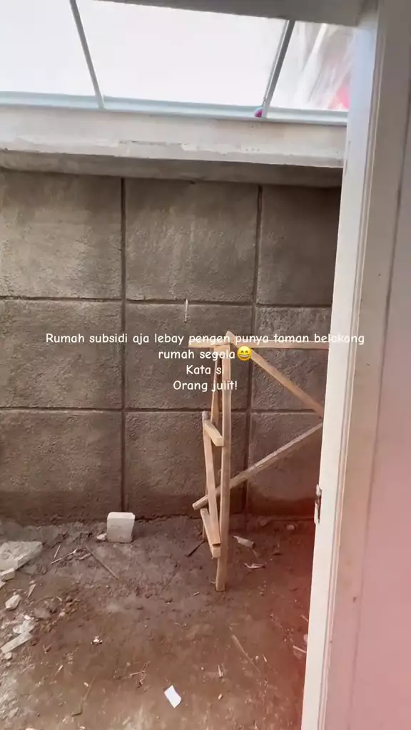 rumah subsidi diejek jadi apik © 2025 TikTok rumah subsidi diejek jadi apik © 2025 TikTok