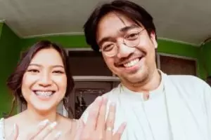 Danilla Riyadi sudah menikah dengan Satryo Rizqi pada November, digelar sederhana di KUA