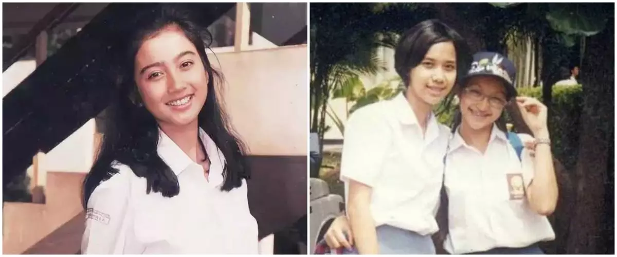 Penampilan Mulan Jameela bikin geger fans, intip potret lawas 12 seleb era 90-an saat masih SMA