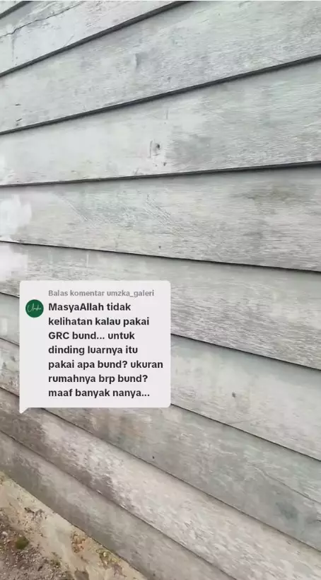 rumah papan interiornya mirip hunian kompleks mewah © TikTok/@idhapinky