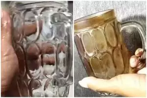 Trik mudah bersihkan gelas kaca kusam ini efektif tak perlu direndam berjam-jam