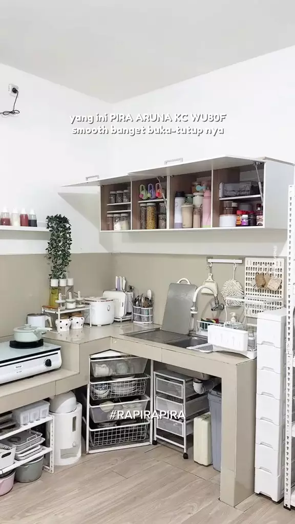 makeover dapur setelah terbakar © 2025 TikTok