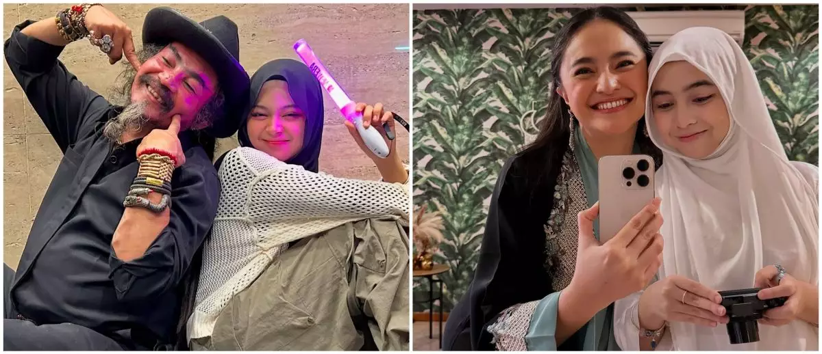 Usia masih ABG, 6 anak artis ini memutuskan tutup aurat