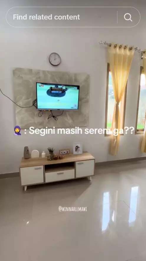 rumah nyaris runtuh direnovasi jadi modern © TikTok