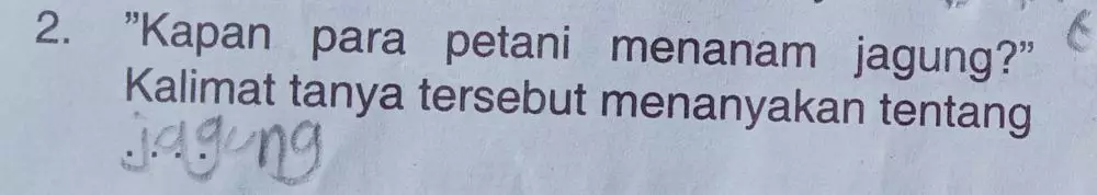 jawaban lucu soal bahasa © berbagai sumber jawaban lucu soal bahasa © berbagai sumber
