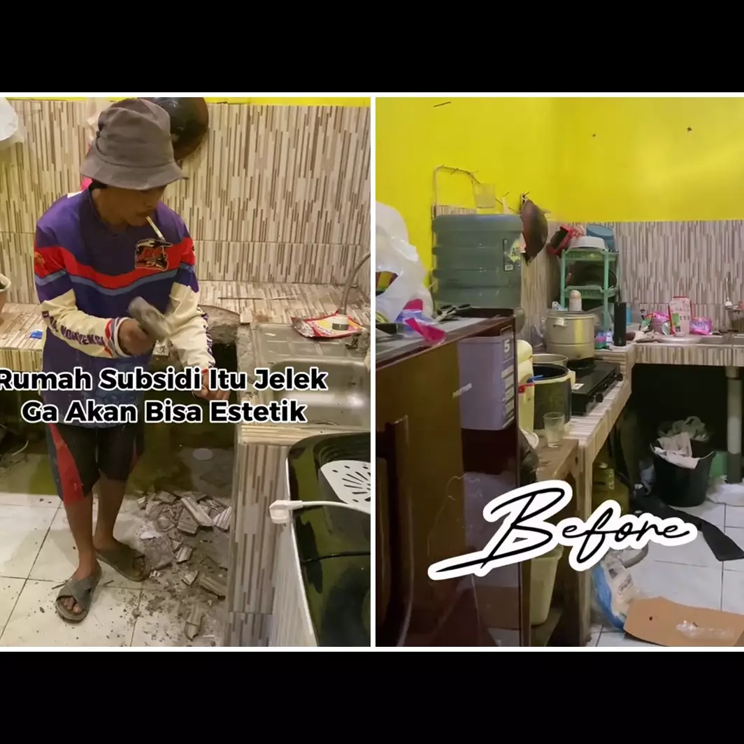 Rumah subsidinya diejek tak akan bisa estetik, 9 potret hasil makeover ini bikin huniannya naik kelas