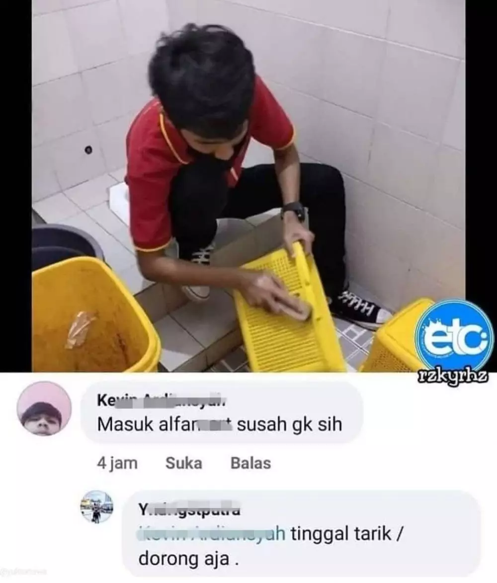 jawaban warganet di kolom komentar © Instagram