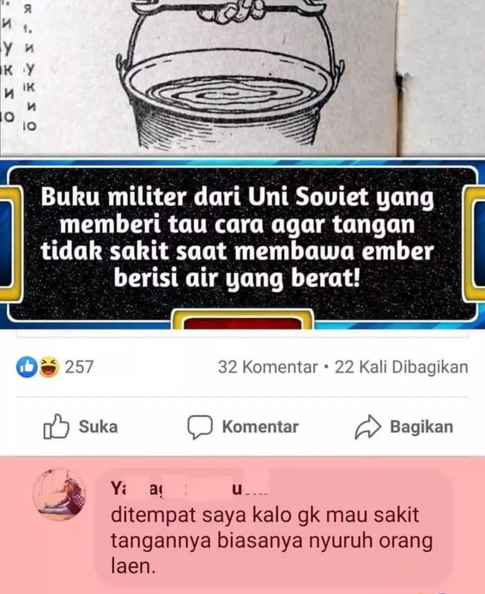 jawaban warganet di kolom komentar © Instagram
