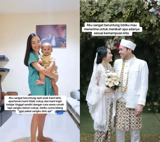 Istrinya dipuji beruntung Rama Sahetapy ungkap fakta © TikTok Istrinya dipuji beruntung Rama Sahetapy ungkap fakta © TikTok