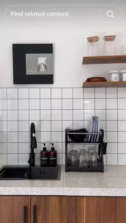 makeover dapur hemat budget jadi mewah © TikTok