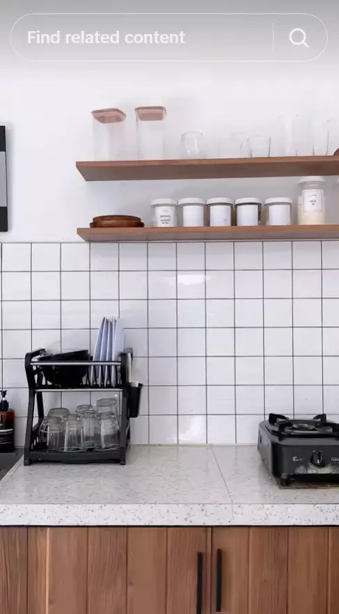 makeover dapur hemat budget jadi mewah © TikTok