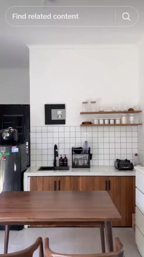 makeover dapur hemat budget jadi mewah © TikTok