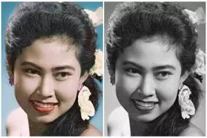 Hasilnya epik, intip foto lawas hitam-putih 9 seleb saat diedit jadi berwarna