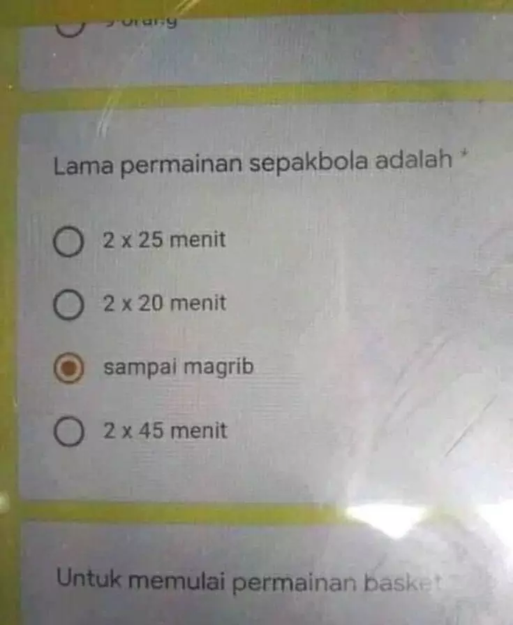 pilihan ganda jawaban kocak © 2025 berbagai sumber
