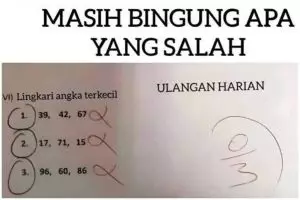 11 Jawaban lucu soal matematika ini bukti siswa sudah menyerah, Jerome Polin auto geleng kepala
